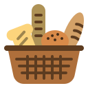 icono de cesta de pan